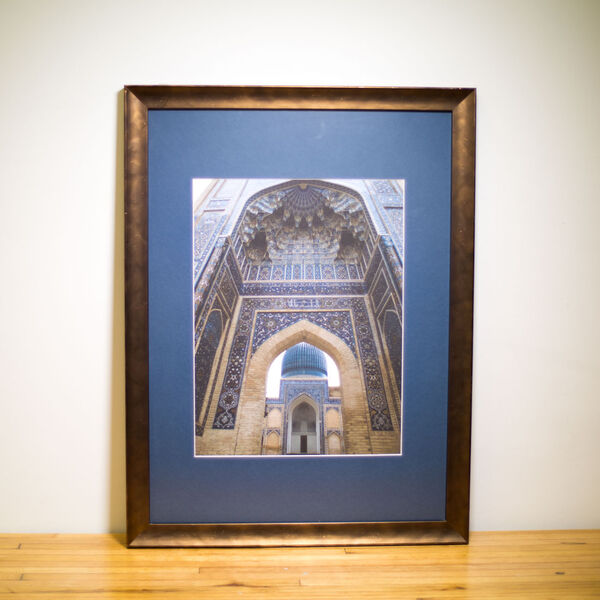 Framed photograph: Samarkand, Uzbekistan