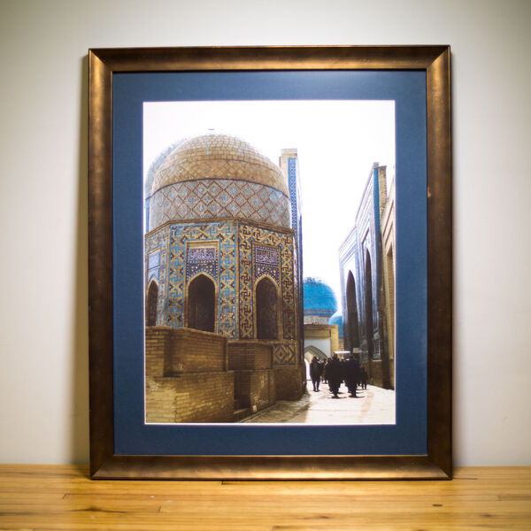Framed photograph: Samarkand, Uzbekistan II